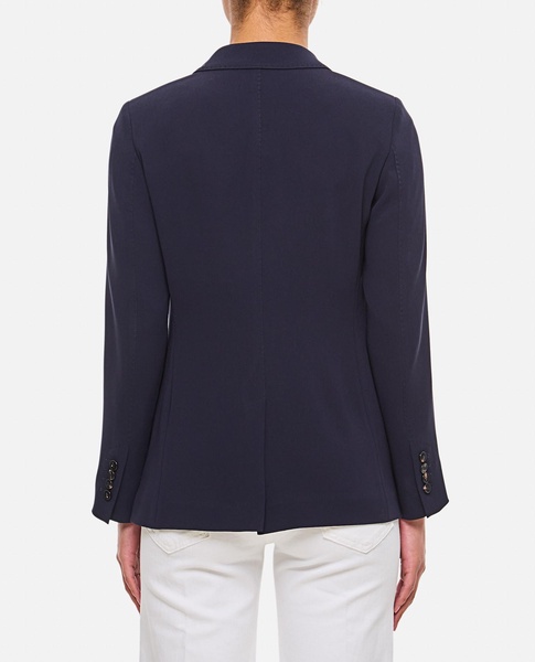 Double-breasted Cady Blazer
