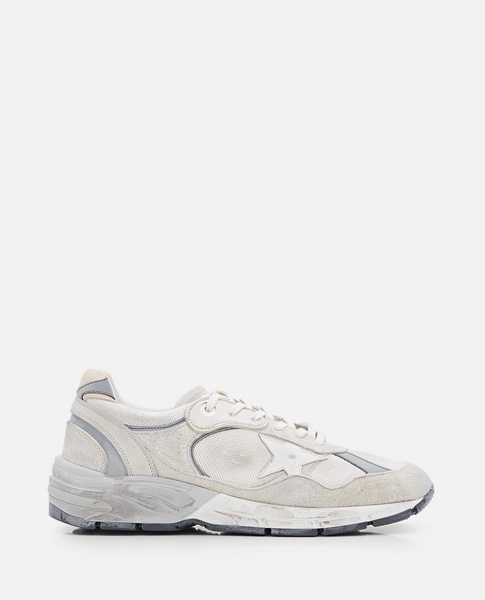 Golden Goose Men Sneakers 'Dad Star' In Pelle