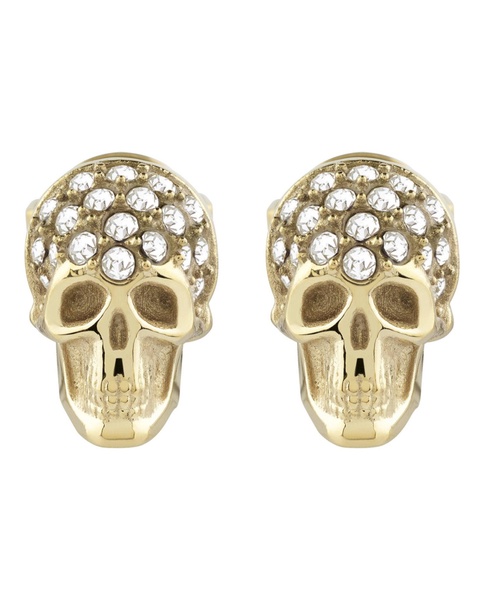 plein enigma crystal stud earrings