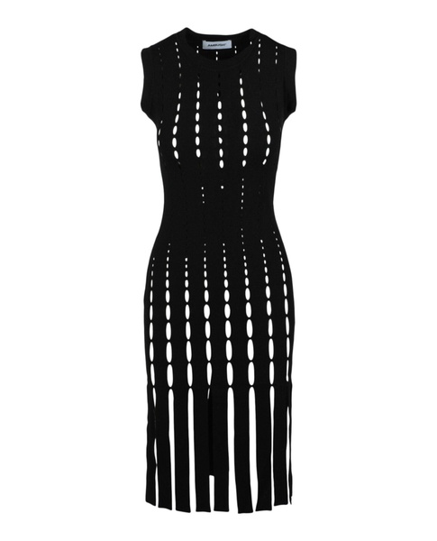 knitted cut-out dress