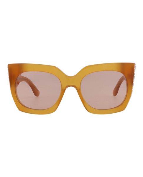 square-frame acetate sunglasses