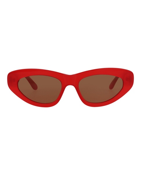 cat eye-frame acetate sunglasses