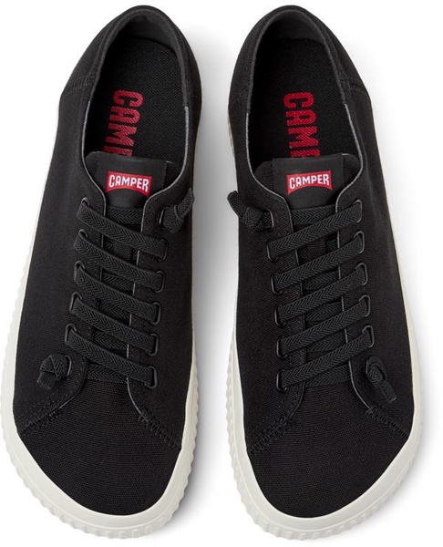 Black TENCEL™ Lyocell Sneakers for Men.
