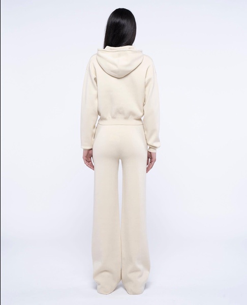 Cropped Hooded Sweatshirt