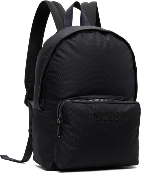 Navy Contrast Logo Backpack