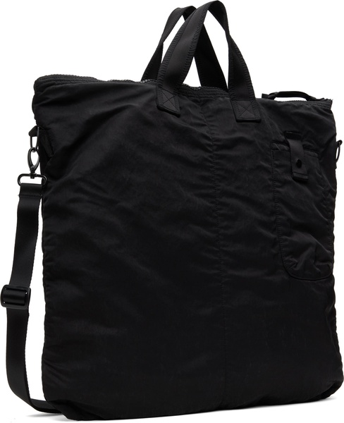 Black Nylon B Lens Tote
