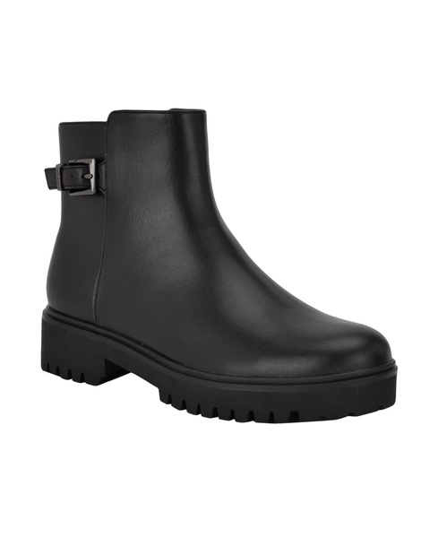 Women's Kalonie Almond Toe Lug-Sole Casual Booties