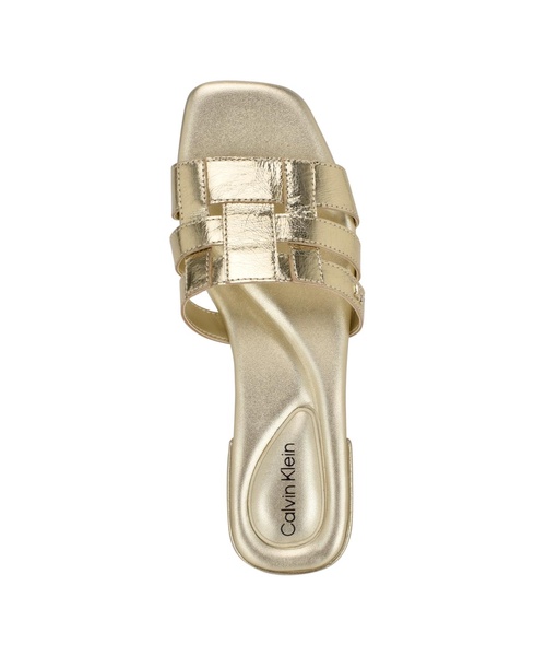 Women's Tessie Slip-On Square Toe Flat Sandals