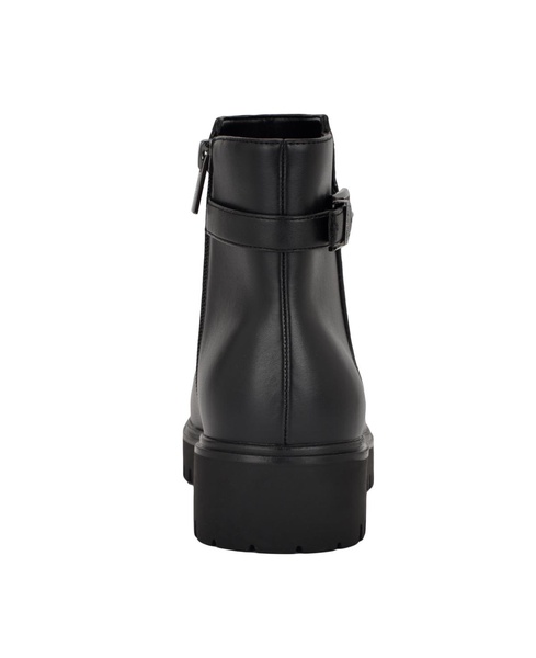 Women's Kalonie Almond Toe Lug-Sole Casual Booties