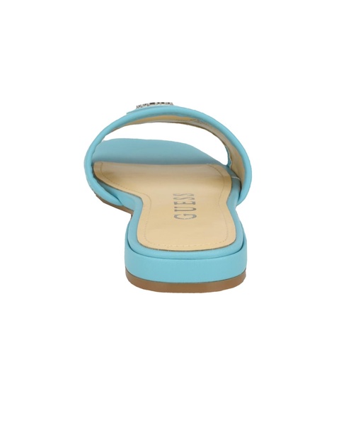 Women's Tamsea One Band Square Toe Slide Flat Sandals