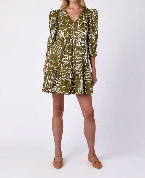 bissy dress in floral studies