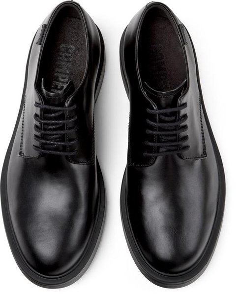 Black Leather Shoes for Men.