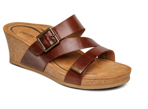 women's kimmy arch support wedge in walnut