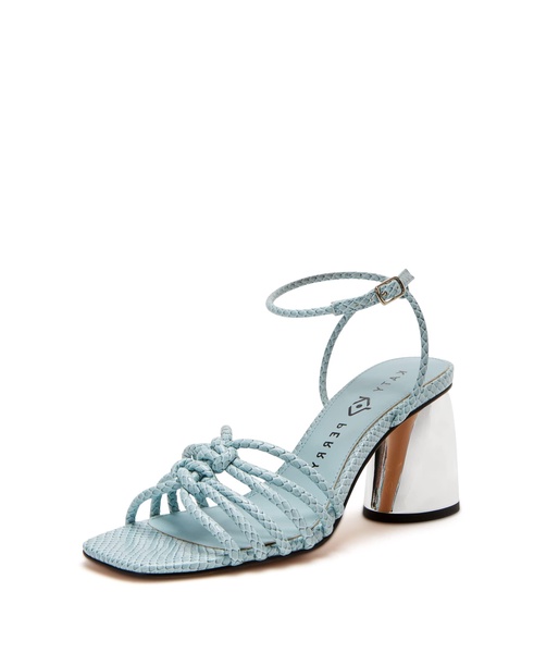 Katy Perry Women's The Timmer Knotted Sandal Heeled