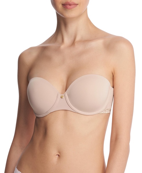 Natori Women's Pure Luxe Strapless Contour Underwire