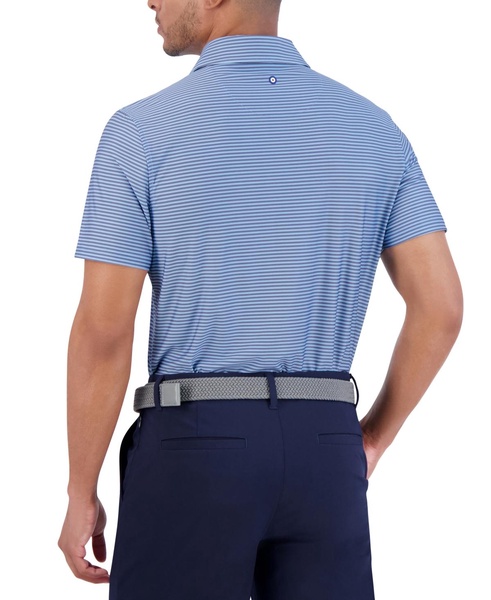 Mini Stripes Tech Jersey Sports Fit Polo