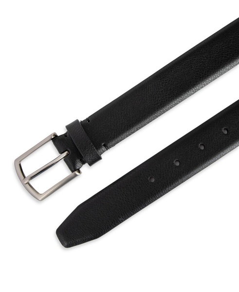 Men's Pebble Grain Feather Edge Dress Belt