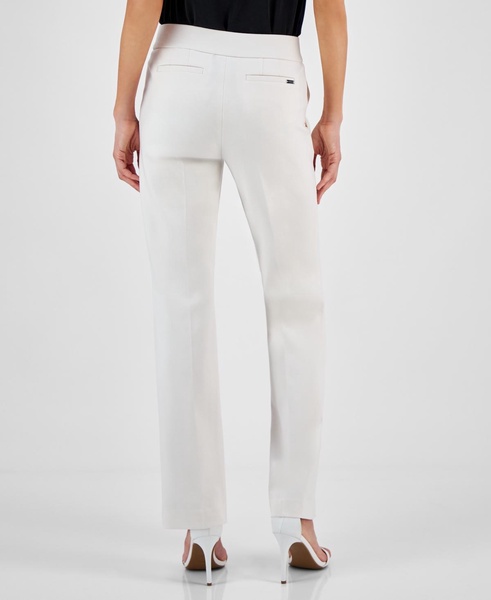 Women's Mid-Rise Pull-On Slash-Pocket Pants