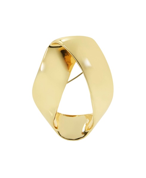 Sculptural Twisted Brooch