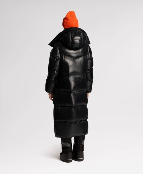 Women's Meribel Quilted Maxi Puffer with Removable Hood