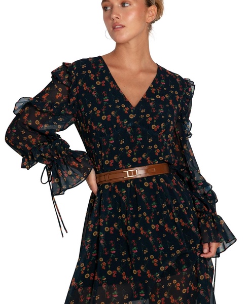 Come As You Are Floral Maxi Dress