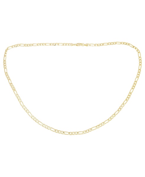 Diamond Accent Figaro Chain Necklace