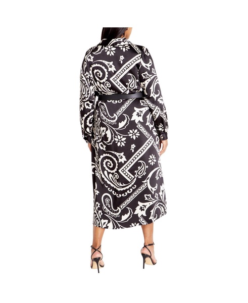 Plus Size Sienna Print Dress