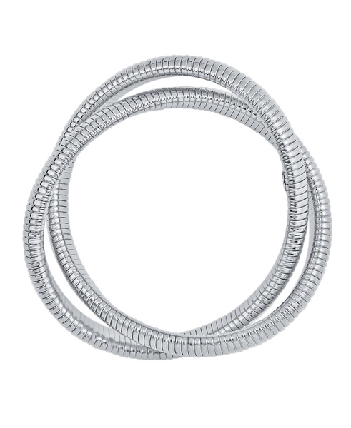 Interlocking Double Twisted Stretch Bracelet