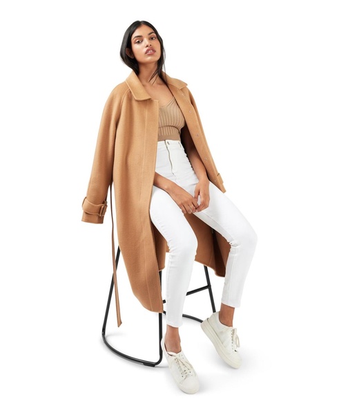 Women's Shore To Shore Belted Wool Coat