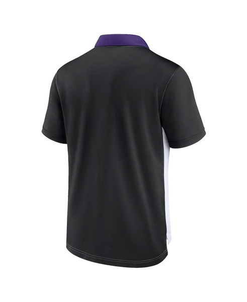 Men's White, Black Tampa Bay Rays Rewind Stripe Polo Shirt