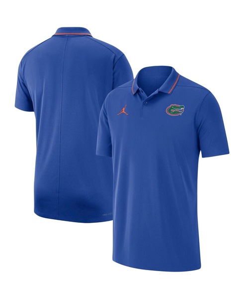 Men's Royal Florida Gators Coaches Performance Polo Shirt