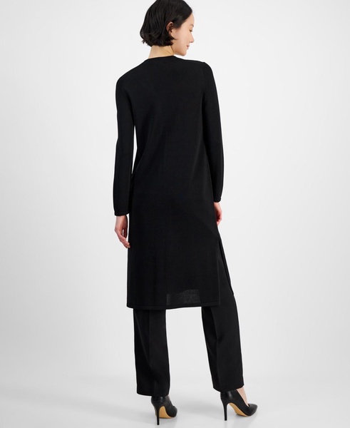 Women's One-Button Long Cardigan Sweater