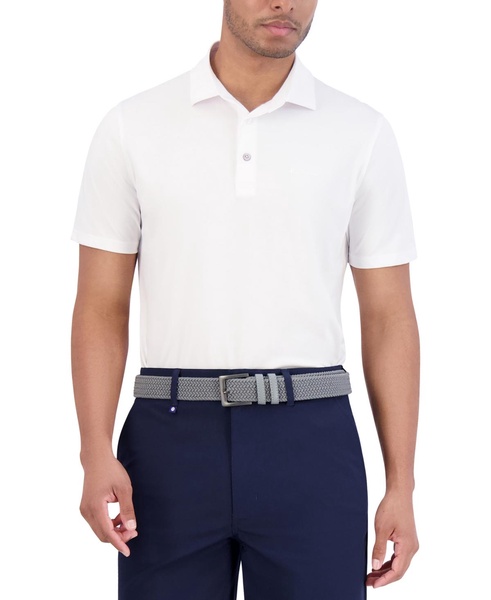 Solid Tech Pique Sports Fit Polo