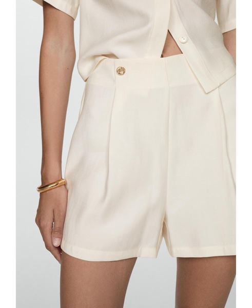 Women's Jewel Button Shorts