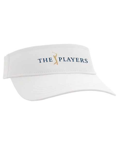 Men's THE PLAYERS Ahead White Tabor Adjustable Visor