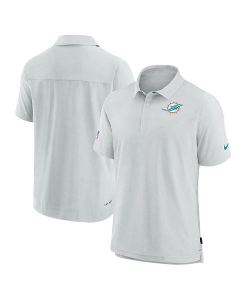Men's Miami Dolphins Sideline Lockup Performance Polo