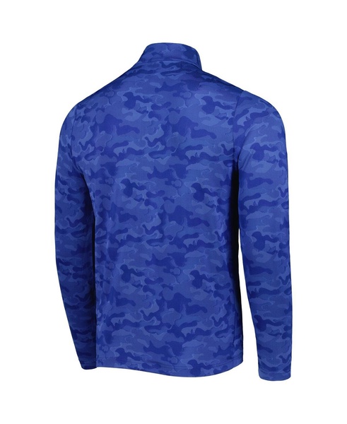 Men's Royal Indianapolis Colts Brigade Quarter-Zip Sweatshirt
