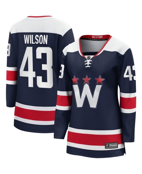 Women's Tom Wilson Navy Washington Capitals Alternate 2020/21 Premier Breakaway Player Jersey
