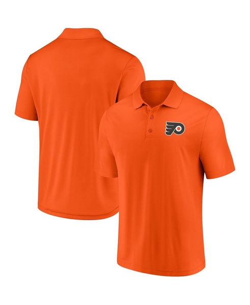 Men's Orange Philadelphia Flyers Winning Streak Polo Shirt