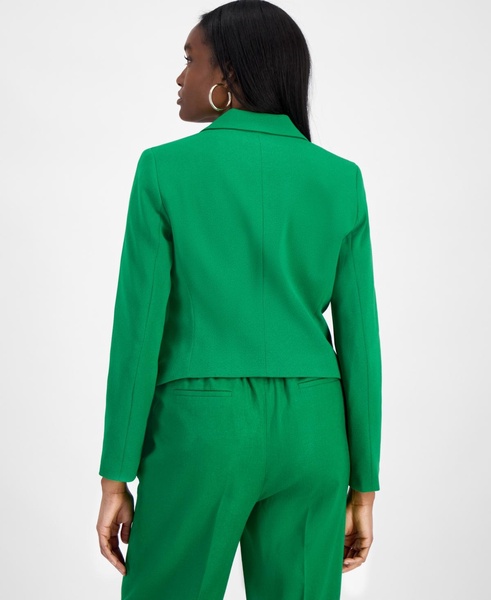 Women's Faux Double-Breasted One-Button Blazer, Exclusively at Macy's