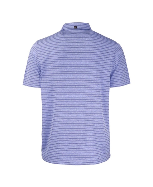 Men's Heather Royal Florida Gators Forge Eco Heathered Stripe Stretch Polo