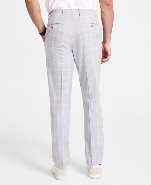 Men's Slim-Fit Plaid Suit Pants, Created for Macy's