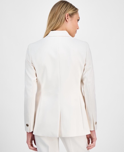 Women's One-Button Peak-Lapel Blazer