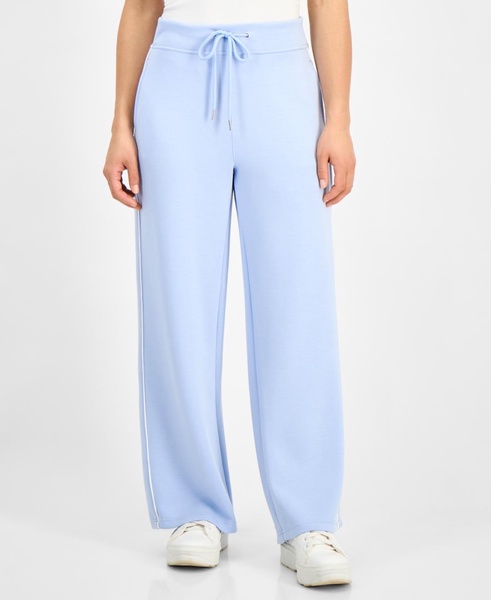Women's High-Rise Drawstring-Waist Pants, Exclusively at Macy's