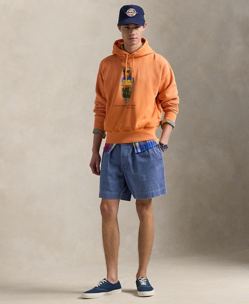 Men's Vintage-Fit Polo Bear Fleece Hoodie