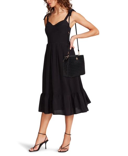 Ruched Quilted Medium Bucket Bag