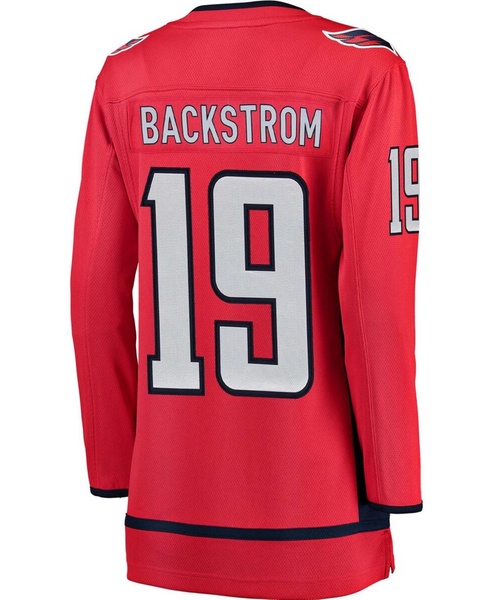 Women's Nicklas Backstrom Red Home Breakaway Player Jersey