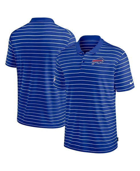Men's Royal Buffalo Bills Sideline Lock Up Victory Performance Polo