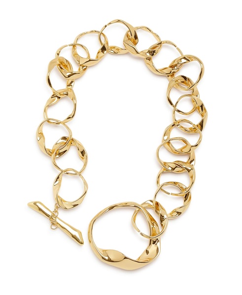 Sculpted Link Collar Necklace
