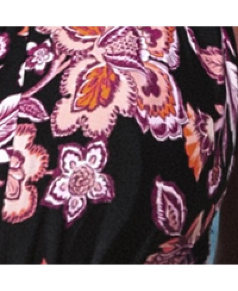 Women's Retro Boho Plunging Halterneck Tummy Control One-Piece